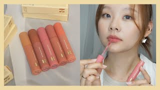 2022 Holika Holika Butter Blur Tint Swatches amp Review  Lululand [upl. by Stauffer257]