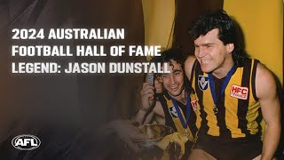 2024 Australian Football Hall of Fame Legend Jason Dunstall [upl. by Esertap244]