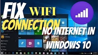 Connected but No Internet Access Windows 10 FIX [upl. by Anazus]