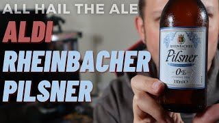 ALDI  Rheinbacher Pilsner Alcohol Free Review [upl. by Eedyah]