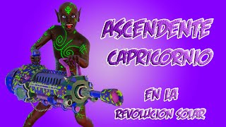 ASCENDENTE CAPRICORNIO EN LA REVOLUCION SOLAR   ZOMBIE OMG [upl. by Mccreery]