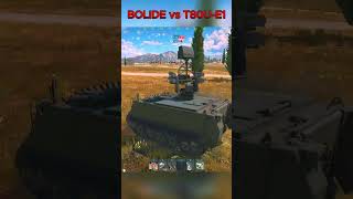 BOLIDE vs T80UE1 warthunder tankdestroyer armytank tankgame [upl. by Anehsat]