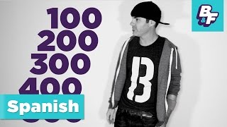 Count to 1000 in Spanish with BASHO amp FRIENDS  Viewers Choice [upl. by Ahseki]