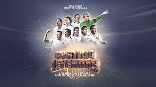 PROGRAMA ESPECIAL PARTIDO DE LEYENDAS DEL TRIPLETE  VALENCIA CF [upl. by Eelrefinnej]