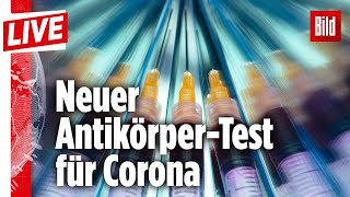 🔴 Söder und Spahn berichten über den neuen AntikörperTest für Corona  Verfahren fast 100  genau [upl. by Anivlem]