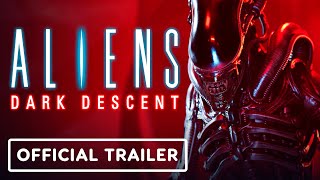 Aliens Dark Descent  Exclusive Official Gameplay Release Date Trailer [upl. by Ydnarb]