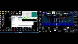 Winlink Express and VARA HF modem software over PowerSDR KE9NS v280 and the Flex5000 SDR [upl. by Sumedocin]