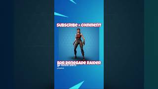 Bring Back Klombo 🥺👍🩷 fortnite chapter4 fortniteog klombo renegaderaider [upl. by Nnednarb301]