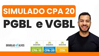 Simulado ANBIMA CPA 20 PGBL e VGBL 2023 [upl. by Essam949]