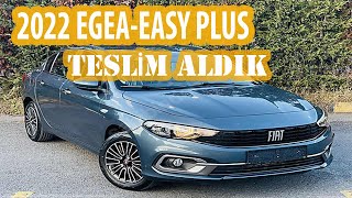 fiat egea easyplus 2022 2022 EGEA SEDAN EASY PLUS TESLİM ALDIK [upl. by Binny]