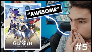 Gamer and Pianist Reacts to La Signora Battle Theme from Genshin Impact OST [upl. by Doralynne]