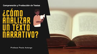 Analizamos e interpretamos textos narrativos  Comprensión y Producción de Textos [upl. by Eikcor]