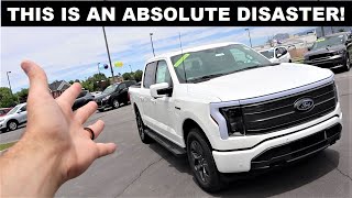 The New FORD F150 LIGHTNING Is An ABSOLUTE DISASTER [upl. by Heloise]