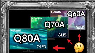 2021 Samsung Q60A Q70A amp Q80A REVEALED [upl. by Arlan]