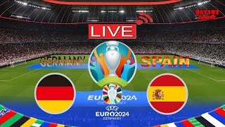 🔴 GERMANY vs SPAIN  Final EURO 2024  Full Match All Goals  Live Football Gameplay [upl. by Nitsugua]