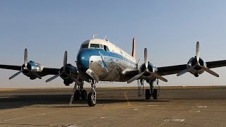 Flying the DC4 Skymaster in South Africa [upl. by Htrap]