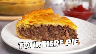 Classic TOURTIERE PIE FrenchCanadian MEAT PIE Recipe by Always Yummy [upl. by Rurik]