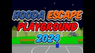 Hooda Escape Playground 2024  Walkthrough  Hints  Cheats [upl. by Omar106]