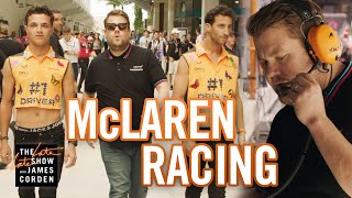 James Takes Over McLaren Racing at Miami Grand Prix [upl. by Divan730]