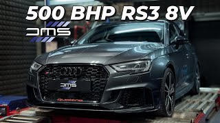 RS3 500 BHP DMS Automotive performance upgrade [upl. by Tarrance]