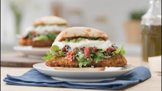 Quick amp Easy Chicken Cutlet Sandwich [upl. by Maurits403]