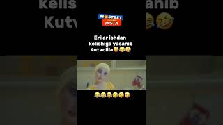 ERILAR ISHDAN KELISHIGA YASANIB KUTVOLILA😂rekomendasikomik rekchiq youtubeshorts tiktok reels [upl. by Larner]