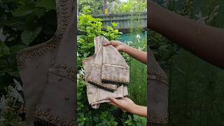 അങ്ങനെ Blouse റെഡി😄 sewing stitching blouse [upl. by Aihsad851]