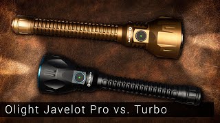 Olight Javelot Pro vs Turbo [upl. by Amelus]