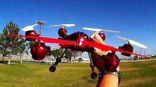 W60910 Hexacopter Drone Test Flight Review [upl. by Genie813]