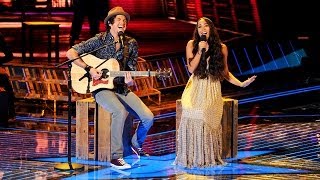 Alex amp Sierra quotBlurred Linesquot  Live Week 1  The X Factor USA 2013 [upl. by Allerie]