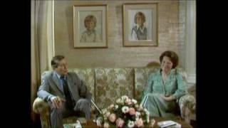 Interview met Prinses Beatrix de rol van godsdienst 1980 [upl. by Setarcos]