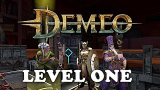 Demeo VR  Completing Level 1 SkirmishSinglePlayer [upl. by Ayle]