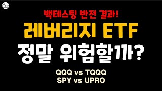 미국주식 레버리지 ETF  TQQQ QLD UPRO 정말 위험한가 [upl. by Fabien724]