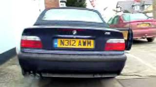 BMW 320 Mild Sport Longlife Exhausts Berkeley [upl. by Enahsal265]