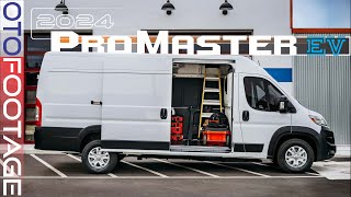 2024 RAM ProMaster EV First Look  Specs Eksterior Interior  Delivery amp Cargo Trim [upl. by Corkhill]