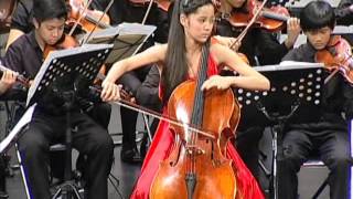 歐陽娜娜 Nana Ou Yang12 Popper：Hungarian Rhapsody op68 Concerto with Orchestra Feb32013 [upl. by Firmin]