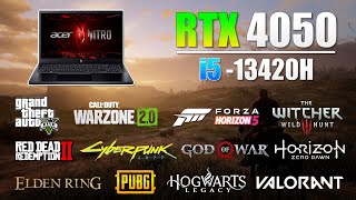 HP Victus 16  i5 13th Gen 13500HX RTX 4050  16 Games Tested in 2024 [upl. by Minardi73]