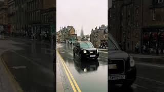 Edinburgh in the rain lifeflix [upl. by Droffats]