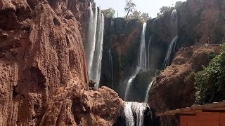 الجزء الثانيجولة رائعة في مناظر طبيعية شلالات أوزود cascade douzoud اكسبلور azilal ouzoud [upl. by Ailices]