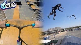 HE MISSED THE NITRO CIRCUS MEGA RAMP [upl. by Loella984]