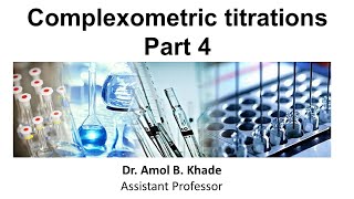 Complexometric Titrations Part 4 I Masking amp Demasking [upl. by Kristyn296]