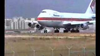 Martinair 747 at Faro Portugal II [upl. by Anitnatsnok]