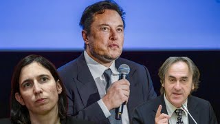 CLĀMOROSO ELON MUSK MELONI LASCI PERDERE QUEI BUFFÔNI DI ĖLLY SCHLĒIN E BONELLI elonmusk trend [upl. by Yelknirb517]