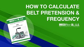 How to Calculate Belt Pretension amp Frequency [upl. by Lareneg643]