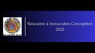 Neuvaine Immaculée Conception 2023  Jour 4 [upl. by Aonehc401]