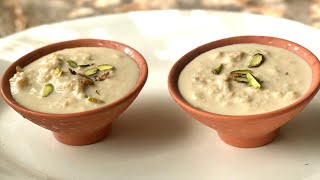 Rabdi recipe  lachhedar rabri recipe  famous North Indian dessert recipe [upl. by Grimbal]