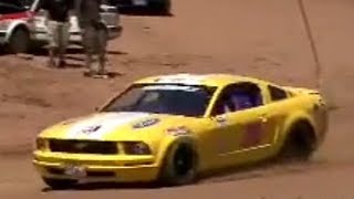 Pikes Peak Hill Climb 2008  David Schmidt  2007 Ford Mustang GT [upl. by Alyos]