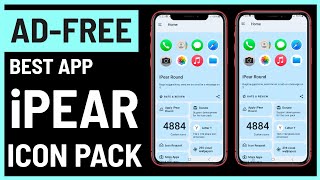 Best Free Paid iPear Icon Pack App for Android [upl. by Daffi]