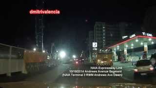 NAIA Expressway Philippines  Update October 2014 02B Dawn Ride [upl. by Libbie60]