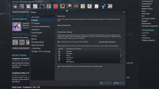 How to Share Steam Library With Friends Steam Family Library Sharing [upl. by Baum]